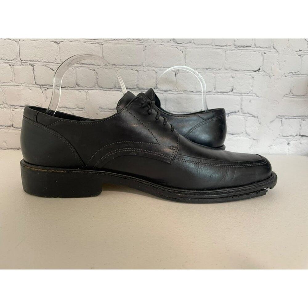 ECCO Men's Black Melbourne Tie Shoe Size EU 44 / US 10.5 - Pre-owned, Some Wear - Picture 6 of 13